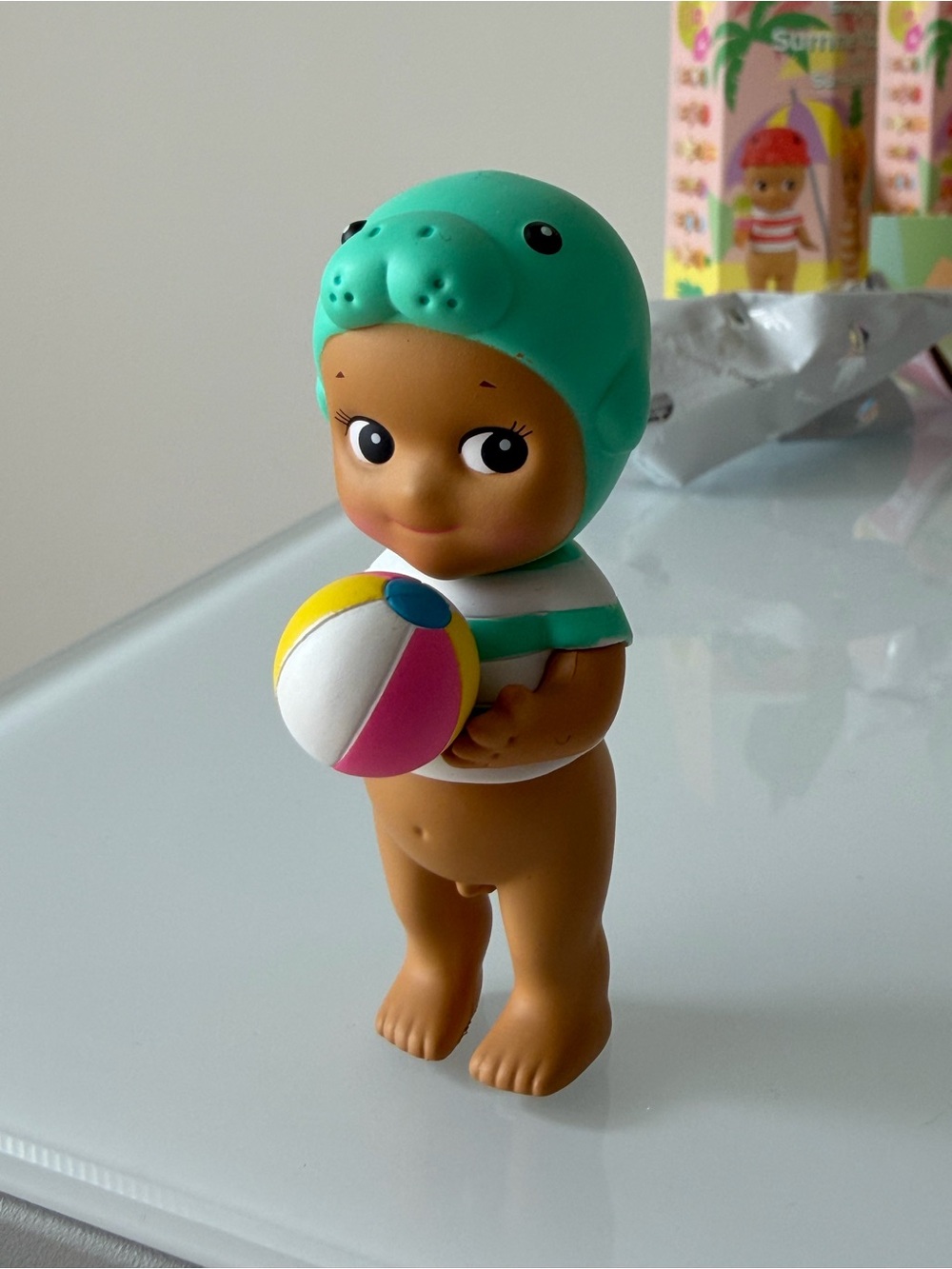 Sonny Angel Summer series tan manatee blind box figure - Picture 2 of 10